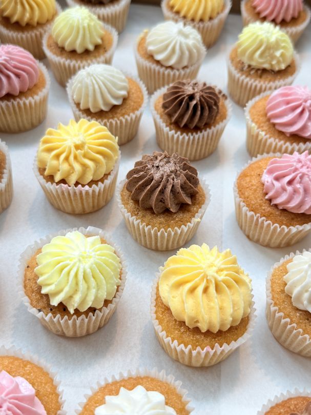 Mini Gluten-Free & Dairy-Free Cocktail Cupcakes