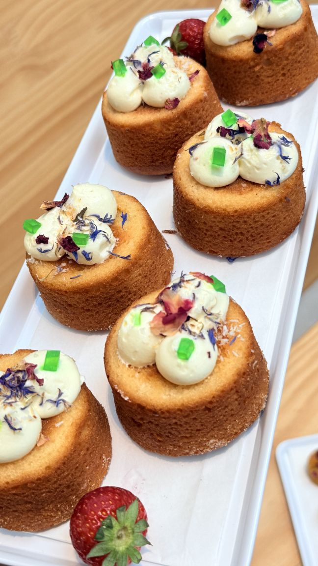 Lime Yoghurt and Coconut Cake