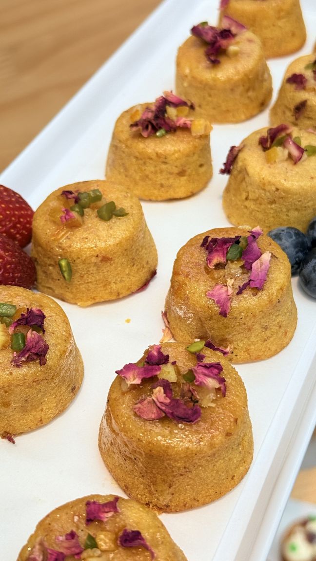 Mini Persian Orange Cake (Gluten-Free)