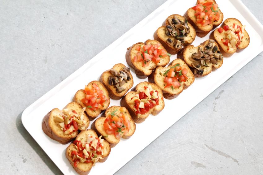  Mediterranean Crostini