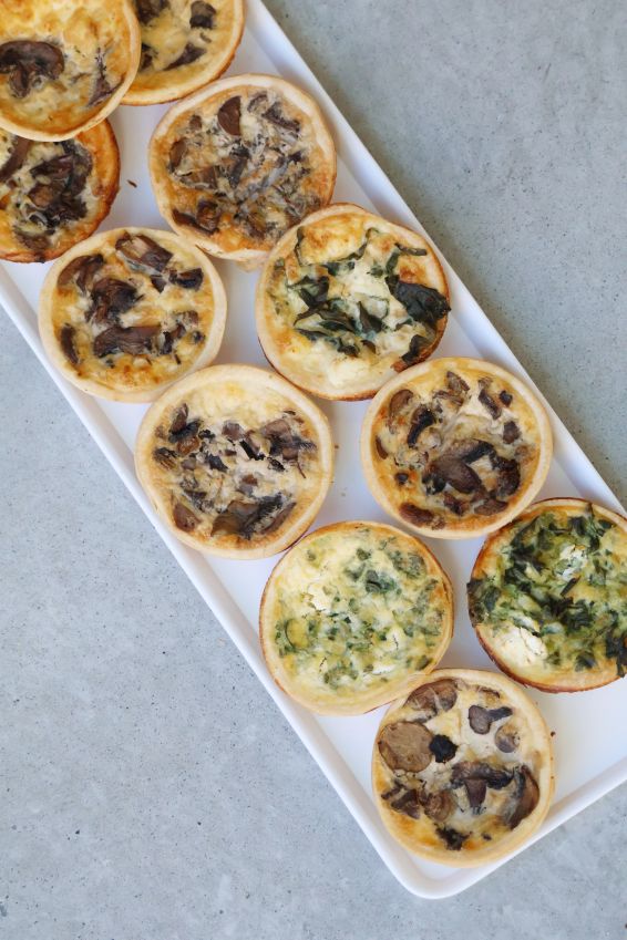Mini Baked Quiche